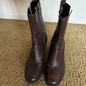 BCBGirls Rich Brown Leather Boots